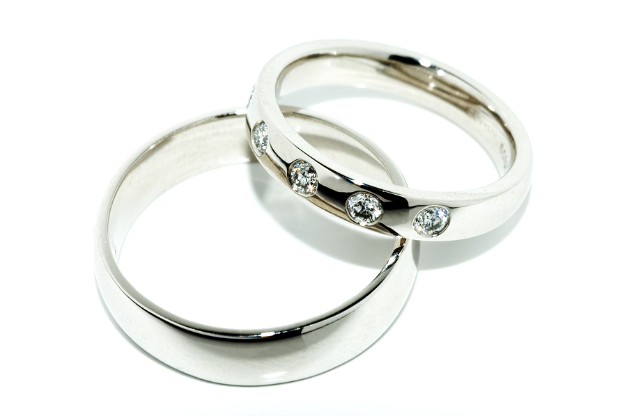 Vielsesring der symboliserer bryllup på Sonnerupgaard Gods