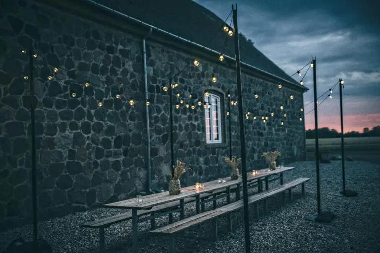 udendørs areal laden