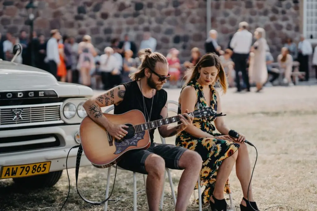 live musik til bryllupsreceptionen