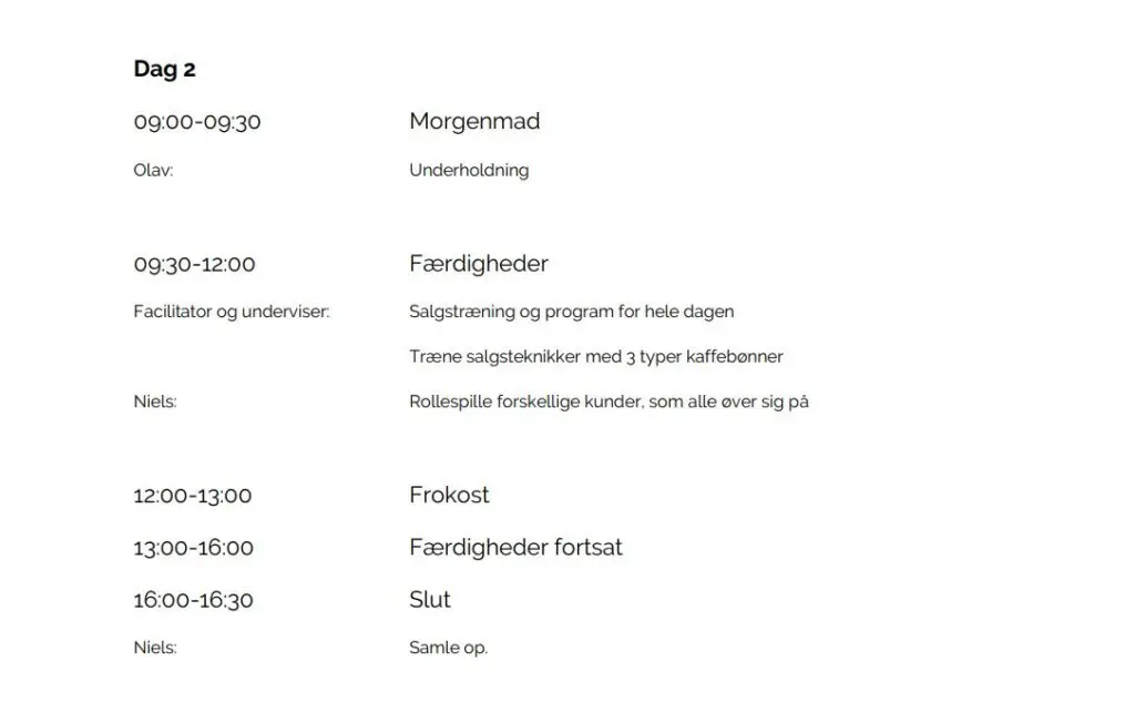 Kapitel 16: Jeg rykker jer bare over i laden 3 Program 3