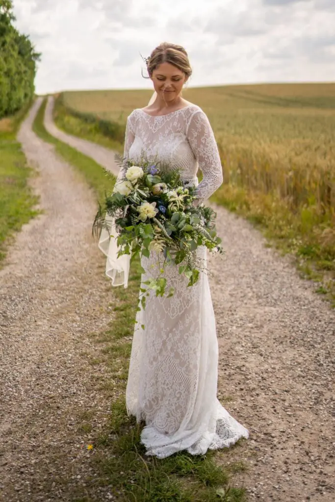 Bohobride – et gennemført look 10 Sarahs brudelook 1024x1536 1
