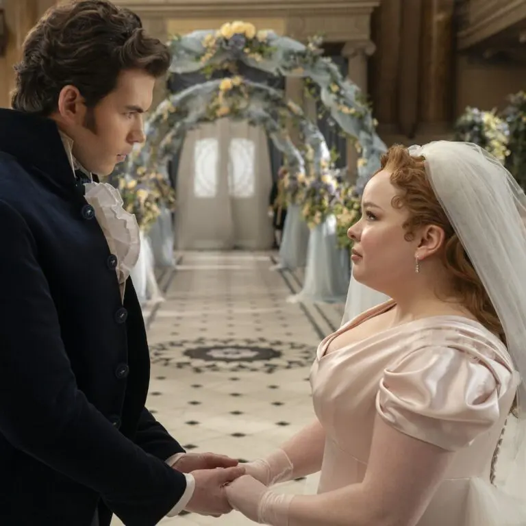 Fra drøm til virkelighed – din vej til et Bridgerton Bryllup 1 blog post 3 netflix 768x768 1