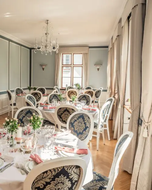 hovedbygningen med bordopstilling 1 1