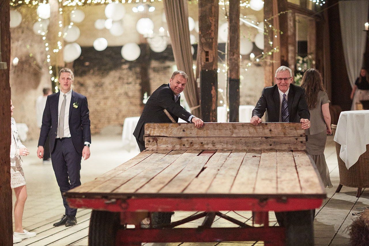 Et ægte ladebryllup