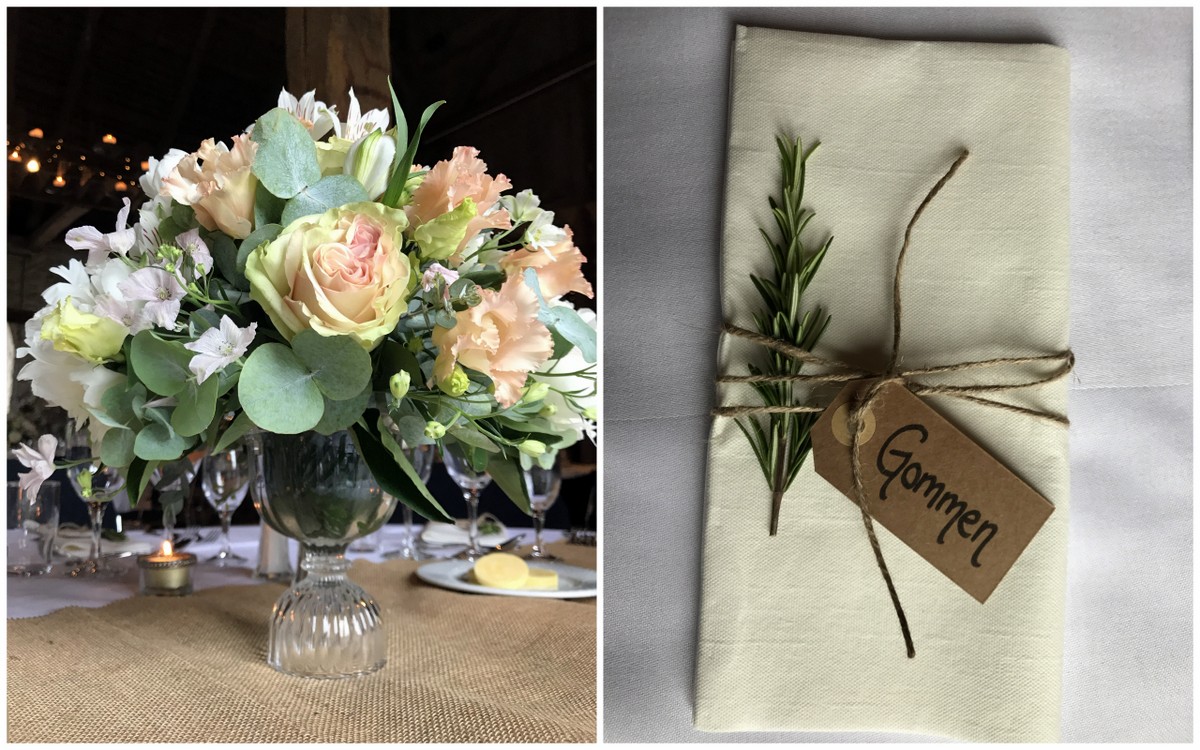 wedding centerpiece