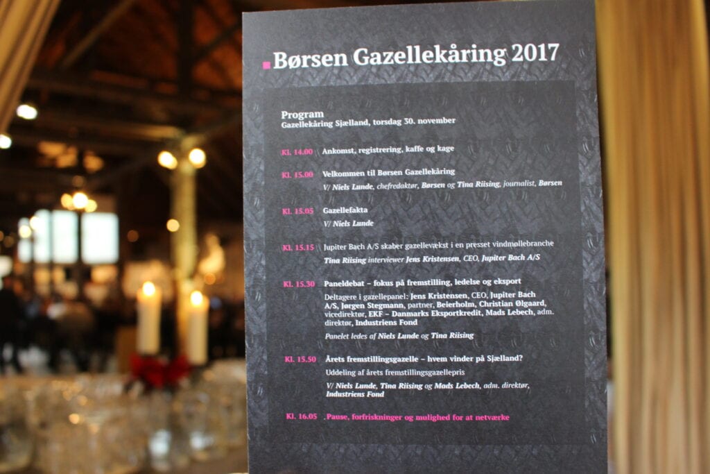 halvdelen af programmet