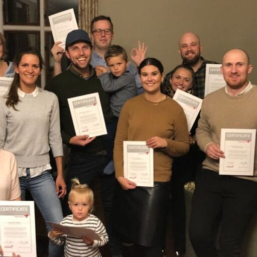 Kolleger på Sonnerupgaard Gods med meetovation certificering