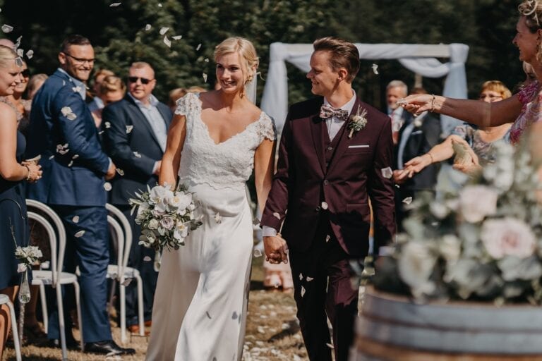 Josefine og Thomas vielse bryllup