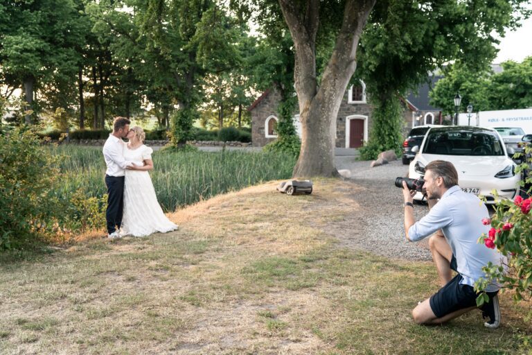 Rikke & Thomas får taget bryllupsbilleder